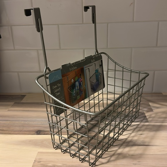 Over-the-Cabinet Door Storage Basket - Picture 5 of 9